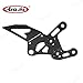 Arashi(Version 2.0) Adjustable Rearsets for YAMAHA YZF R1 2009-2014 Motorcycle Accessories Foot Pegs Footrests Rear Set YZF-R1 Black 2010 2011 2012 2013