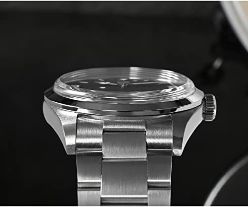San Martin Sn020G V3 39Mm Automatic Mechanical Men Watch St2130 Explore Climbing Series Luxury Fashion Dress Wristwatch (Black) #TOP5