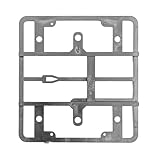 ML-Train Mittel-Einsatz grau für Universal Fahrrahmen - für Güterwagen der Spur G - Gartenbahn Zubehör