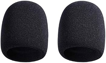 Amazon | 2pcs AT2020マイクフォームカバーウィンドスクリーンポップ
