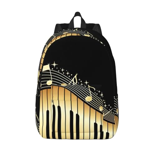 Sac universitaire imprimé musique EdWal spacieux et pratique