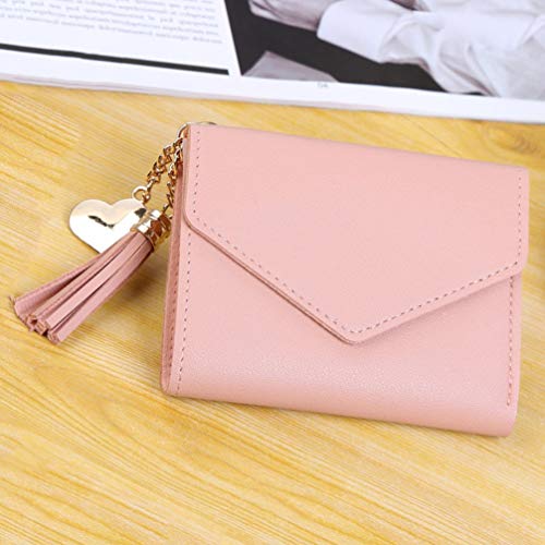Alipis Tassel Pendant Wallet Small Change Purse for Women Protection Wallet Coin Pocket Tassel Purse for Daily Use3