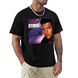 Billy Ray Cyrus T-Shirt Men's Short Sleeve Shirt Hip Hop Vintage Loose Tshirt Breathable Sports Tee