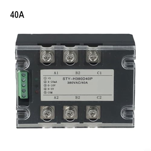 Régulateur de tension CA triphasé 380V 40A pour la construction mécanique - 7