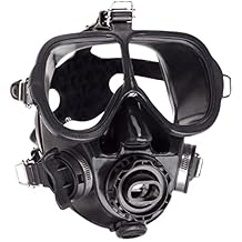SCUBAPRO Full Face Diving Mask, Black