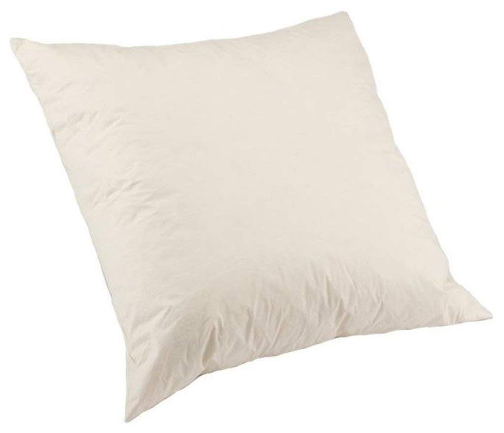 The Bettersleep CompanyEthically & Responsibly Sourced Duck Feather Cushion Pad inner Filler Scatter 2 pack 20" x 20" (50cm x 50cm) 233 Thread Count Cambric Cover Made in UK