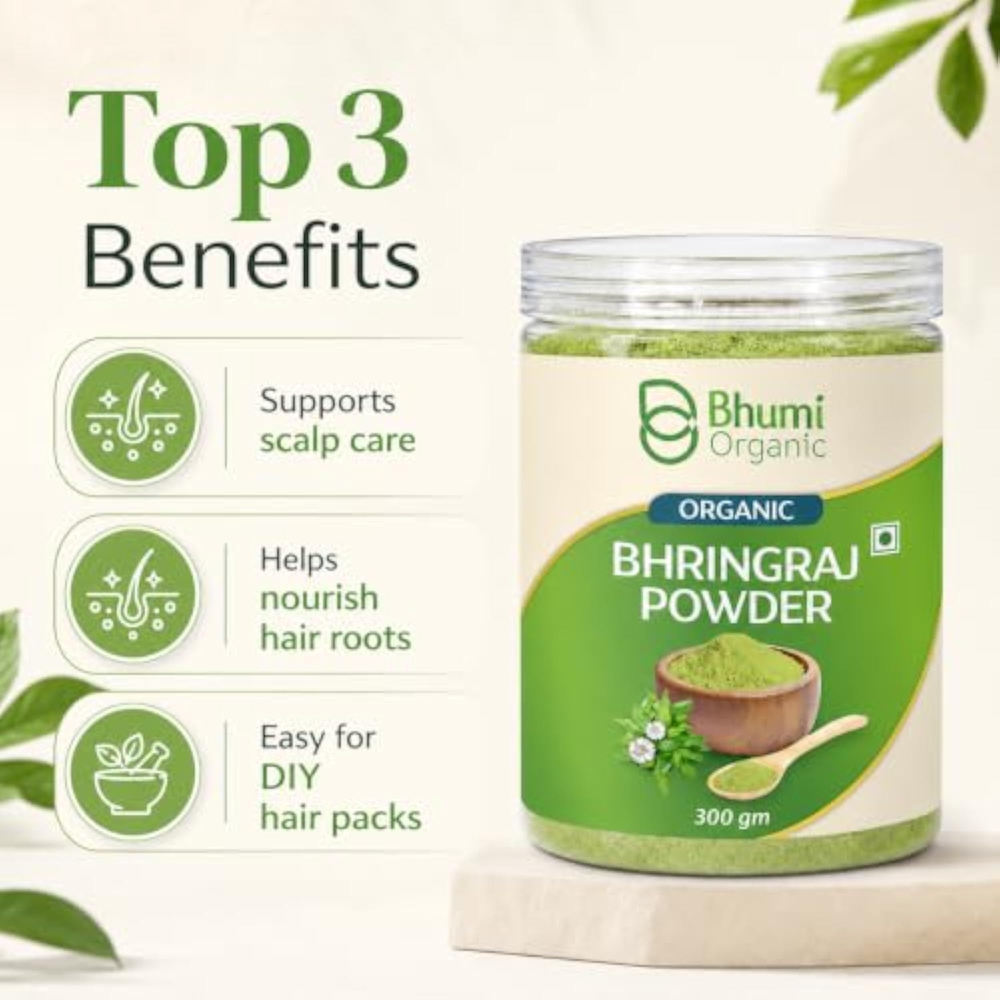 Bhringraj Powder (Eclipta Alba), 300g