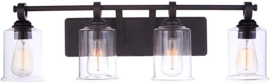 Craftmade Romero 4 Light Vanity Espresso
