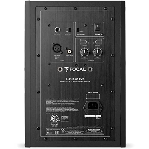 Focal Alpha 65 Evo 6.5 Inch Powered Studio Monitor #TOP5