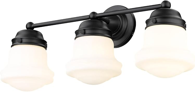 Z-Lite 3 Light Vanity 735-3V-MB, Black