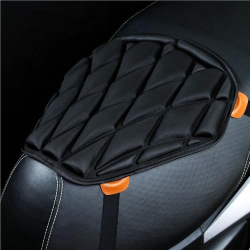 Funda para asiento de motocicleta ergonómica con cojín de aire premium 7