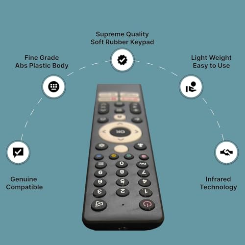 Image of Compatible of Onida Smart 4K Tv Remote Original Nexg Series Google Tv with HDR10 Technology Support 43UIG 50UIG 55UIG Model Television Non Voice Command Remotes Control.