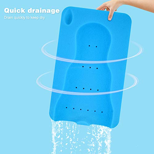 Hallo Baby Bath Sponge Soft Infant Bath Mat Newborn Cushion Odor Free (Blue) #TOP7