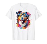 Berger australien miniature style graffiti américain T-Shirt