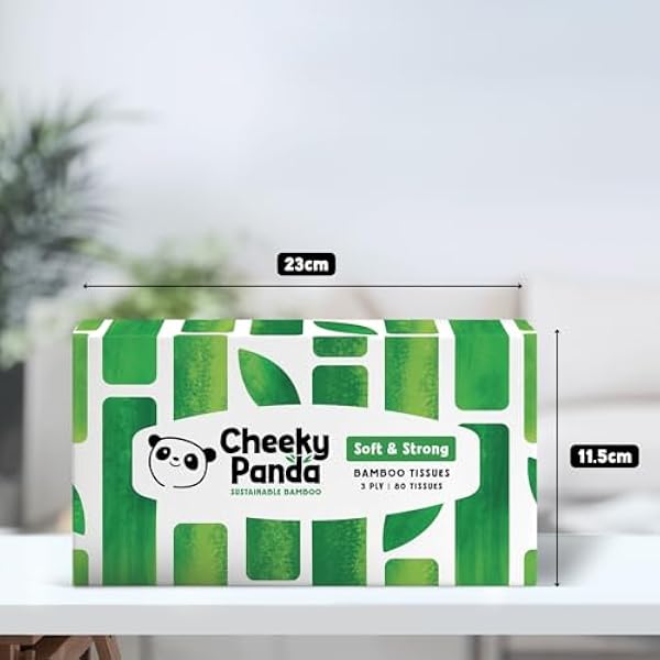 Салфетки The Cheeky Panda FLAFT, белые, 80 шт.
