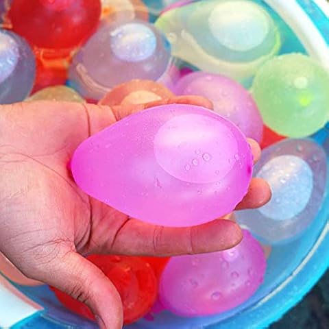 Water Balloons With Refill Outdoor Summer Party Fun Water Bombs Garden Party Baloons (500-pcs) Cover