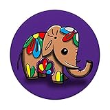 Zoom IMG-2 cute elephant mandala colorful gift Zoom IMG-2 cute elephant mandala colorful gift