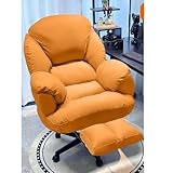 - Confort luxueux : avec un coussin d'assise en mousse haute densité et un design profond spacieux, cette chaise d'ordinateur offre un confort inégalé, vous permettant de vous asseoir ou de vous détendre sans vous sentir à l'étroit, parfait pour les longues sessions de jeu ou les journées de travail intenses.
