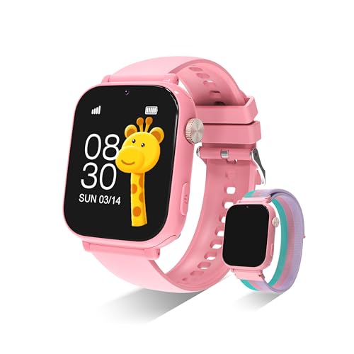 AXYWINBO Kids smart Watch for Girls Pink A22 - Detailed View