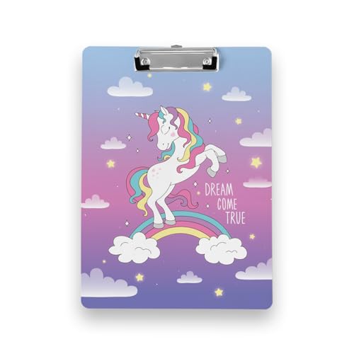 Image of Clipboard Drawing, Writing, Exam Board with Clip (Size - 24x36 cm) Sturdy, Lightweight for Office, School, College - Dream Come True