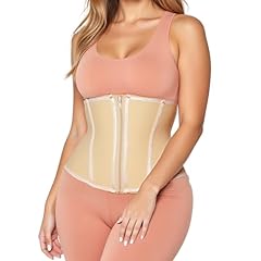 Beige (11.5'' Short Torso, 9 Steel Bones, Zipper)