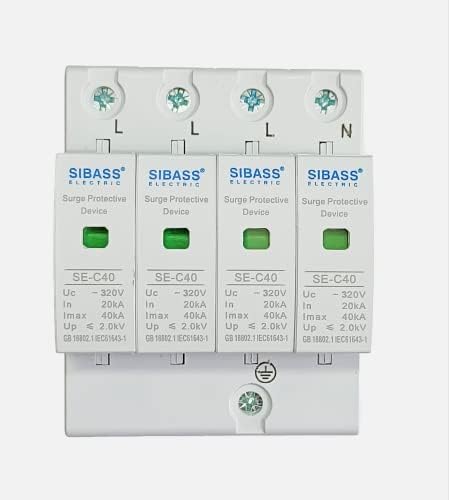 ASPA Solar SIBASS AC SPD 3 PHASE 4 Pole SIBASS surge protective device - 01Qty