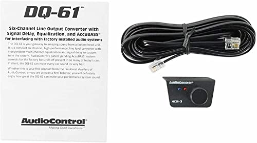 Audiocontrol Dqdx Black 6 Channel Performance Digital Signal Processor #TOP3