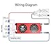 DALY Smart BMS 4S 12V 100A LiFePO4 PCB Protection Board with Balance Leads, Wires 3.2V Battery Protection Module BMS for 18650 Battery Pack 12V with UART(Smart BMS,100A)