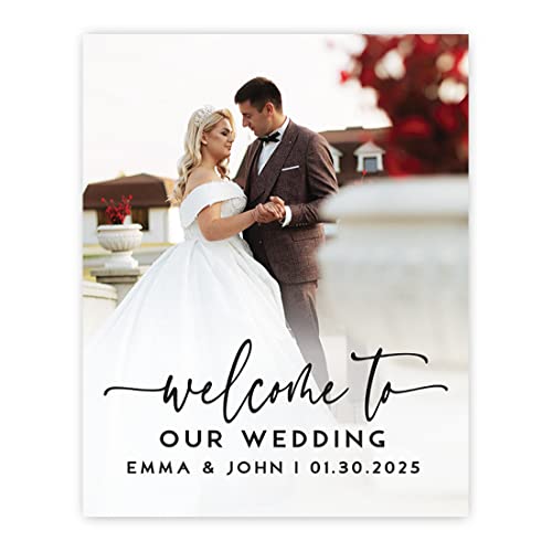 Andaz Press Modern 16 x 20 Canvas Welcome Sign