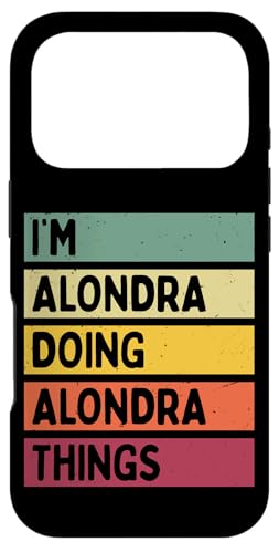 I'm Alondra Doing Alondra Things �ʔ������� �X�}�z�P�[�X iPhone 17 Pro �p