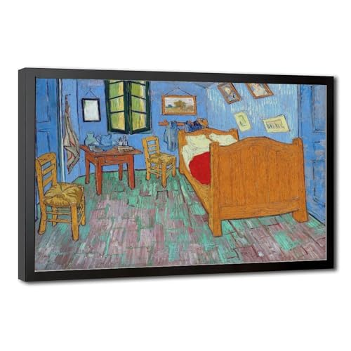 The Bedroom de Van Gogh impression sur toile 40x61cm pour salon