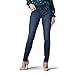 Women's Sculpting Slim Fit Skinny Leg Pull On Jean, Landslide, 8 Long