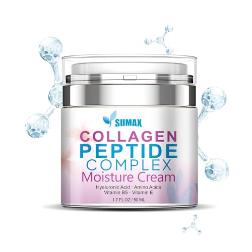 Face Moisturizer for Women, Anti Aging Collagen Cream for Face with Hyaluronic Acid and Vitamin A, Day & Night Retinol Cream, Daily Moisturizer for Face, Neck Creams for Tightening and Firming