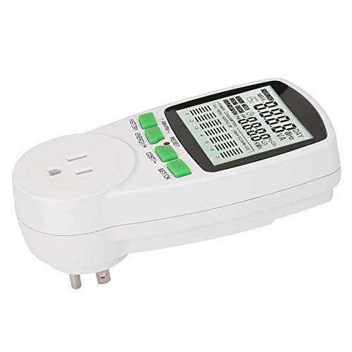 Power Meter Plug, 0-16A Intelligent Electricity Usage Monitor With Digital Lcd Display For Energy Saving(Us) #TOP6