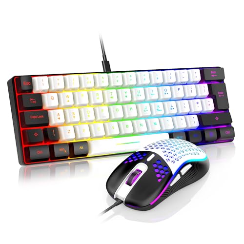 RedThunder RGB Gaming Keyboard and Mouse Combo UK Layout