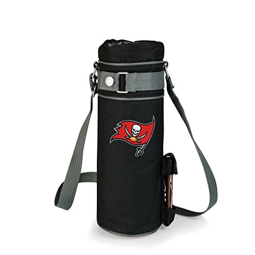 NFL Tampa Bay Buccaneers Insulated Single Bottle Wine Sack with Corkscrew
