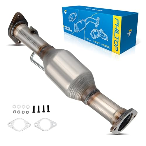 PHILTOP High Flow Catalytic Converter Fit for 09-17 Traverse; Enclave，2009-2016 Acadia，2017 Acadia Limited，2009-2010 Outlook Direct-Fit Stainless Steel Catalytic Converter OE 16574