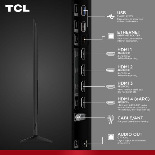 Image of TCL 98-Inch Class F8D Series 4K QLED (98F8D, 2026 Model) with Dolby Vision HDR & Dolby Atmos, Smart Fire TV, Alexa+, 144Hz Refresh Rate, Game Accelerator 288, High Brightness LED Backlight