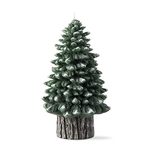 TAG Spruce Large Rustic Tree Shaped Candle Christmas Decoration Decor 9.5