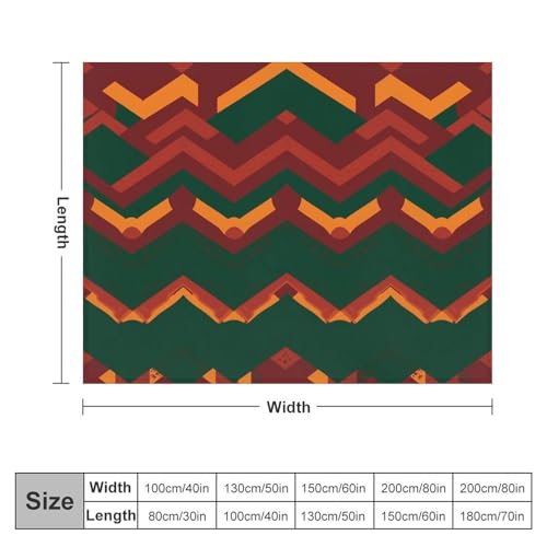 Couverture en micro polaire bordeaux et vert 152x203 cm - 3