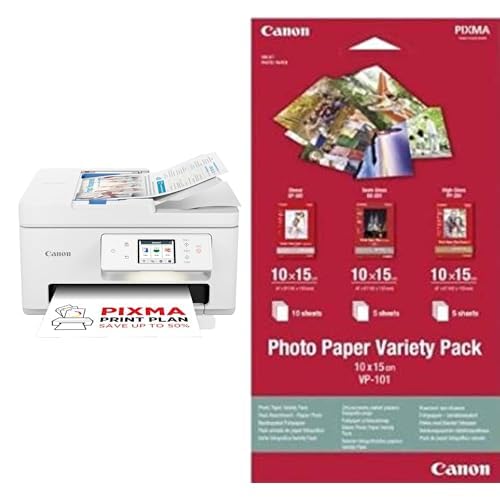 Image of Canon PIXMA TS7750i Series - All-in-One Printers, Copier & Scanner for Home Use | Wireless for Easy Printing From Your Smartphone Printer Home Printers with PIXMA Print Plan