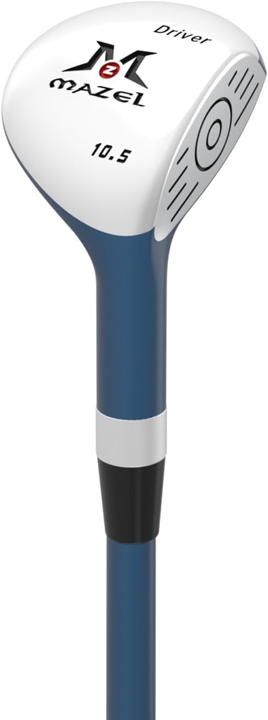 MAZEL Mini Driver/Iron Golf Clubs Swing Trainer Aid to Improve Your Hitting Accuracy & Speed