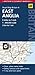 East Anglia Road Map (AA Road Map Britain)
