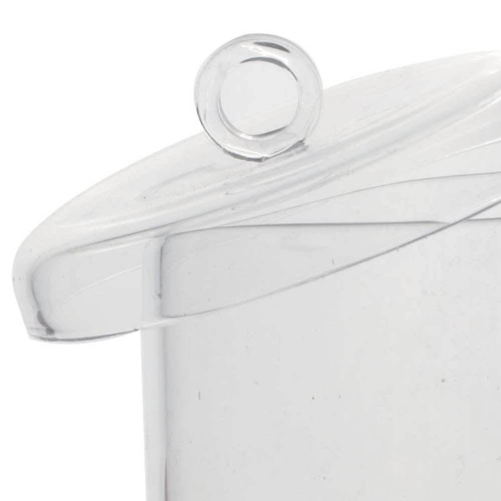 Lab Crucibles Quartz Crucibles with Lids Cylindrical Crucibles 250ml