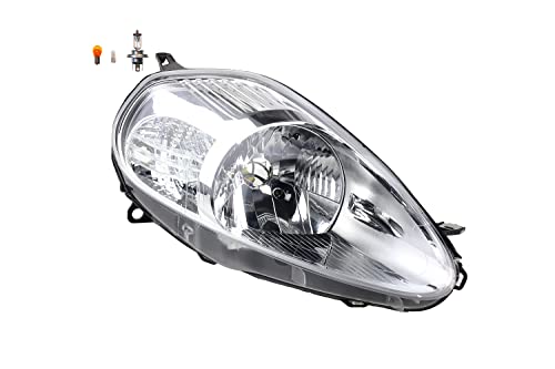 Johns, Scheinwerfer passend für Fiat Punto 199 10/05-06/08 rechts + Leuchtmittel