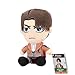 Total Anime Levi - 8-Inch Scale Super Soft Plush with Authentic Details from Attack on Titan