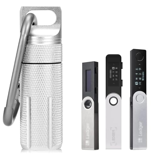 Aluminum Alloy Case for YubiKey USB 5 5C NFC Nano,Compatible with...