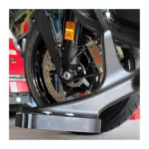 Plaque support béquille R1300 RT en aluminium CNC anodisé premium - 6