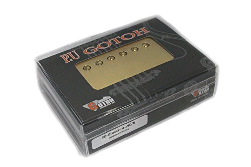 【GOTOH PICKUPS】ハムバッカー用ピックアップ HB-Classic アルファ ゴールドカバー 日本製フロント用GTPU-HB-CLA-GLD-N