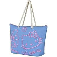 Karactermania Sanrio Hello Kitty Denim-Bolsa de Playa Soleil,